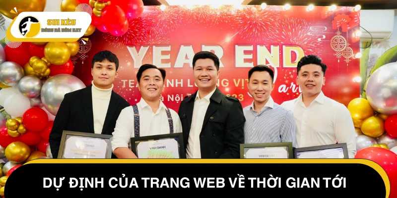 Trong tương lai tác giả sẽ gây dựng trang web ra sao?