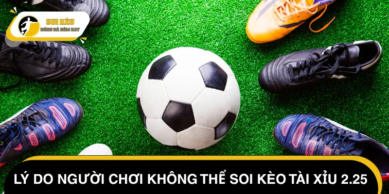 Tại sao soi kèo Tài Xỉu 2.25 dễ khiến người chơi "mất trắng"?